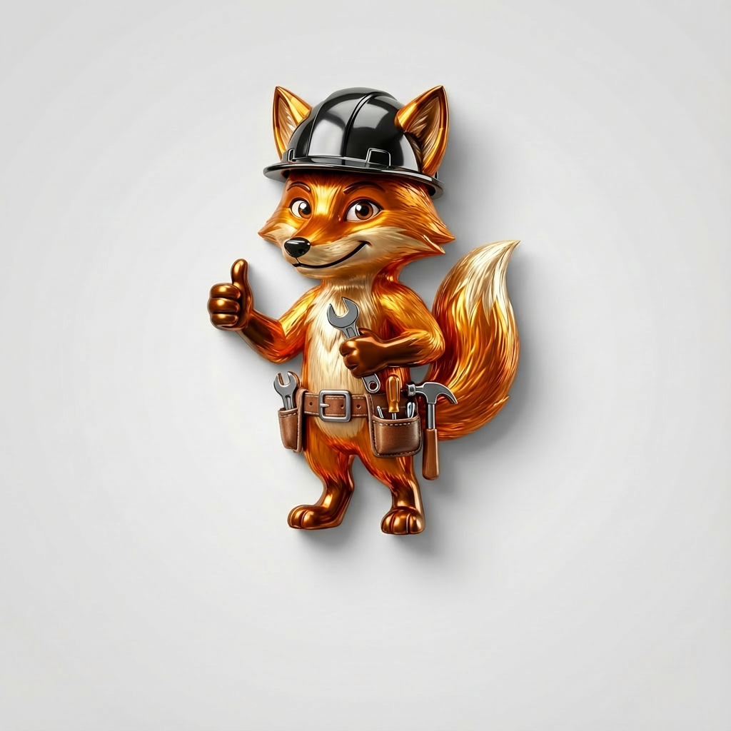 Fix It Fox Mascot